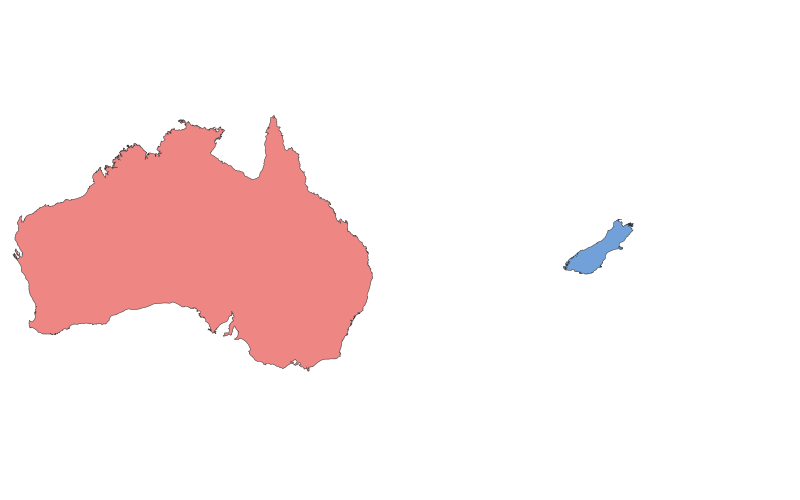 Australia vs. New Zealand: A Geographical Comparison