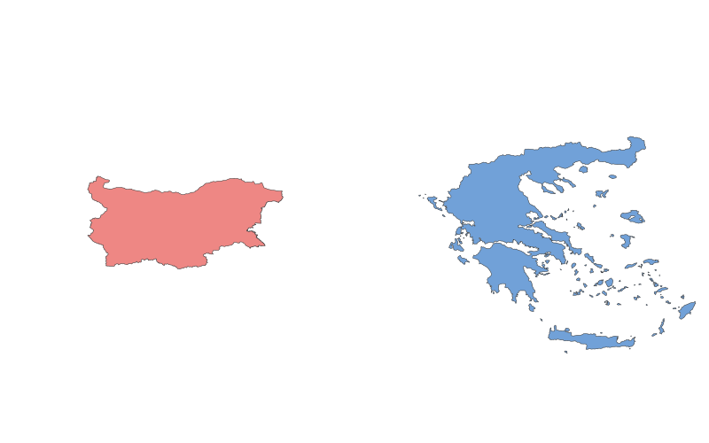 Bulgaria vs. Greece: A Geographical Comparison