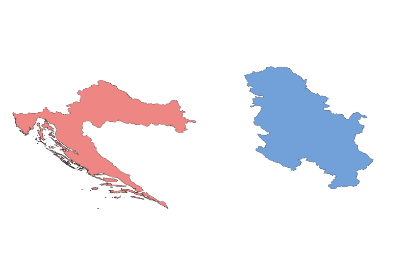 Croatia vs. Serbia: A Geographical Comparison