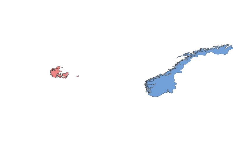 Denmark vs. Norway: A Geographical Comparison