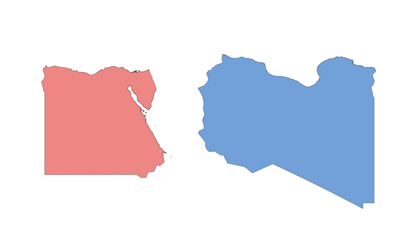 Egypt vs. Libya: A Geographical Comparison