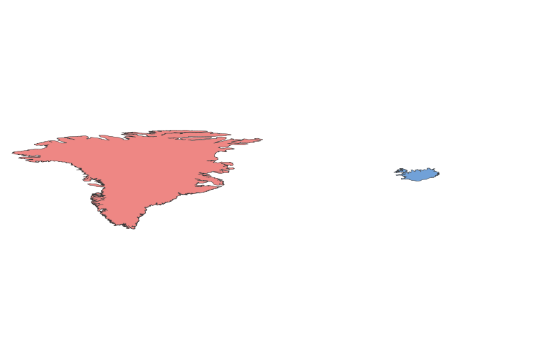 Greenland vs. Iceland: A Geographical Comparison