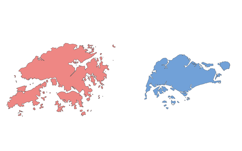 Hong Kong vs. Singapore: A Geographical Comparison