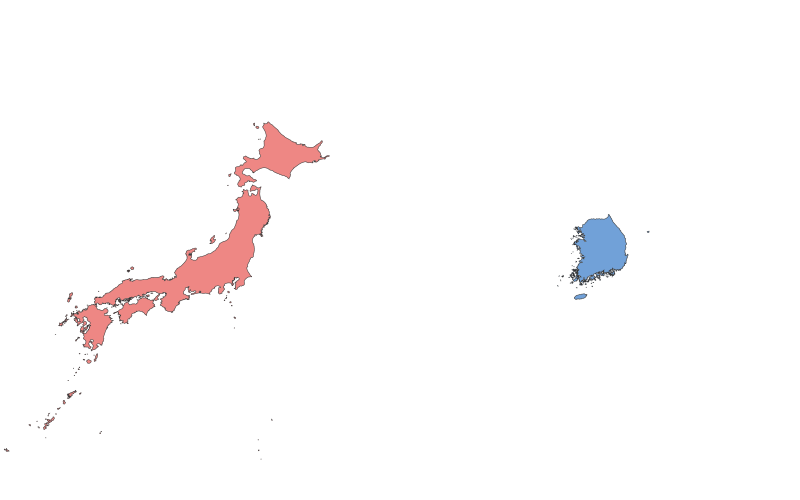 Japan vs. South Korea: A Geographical Comparison