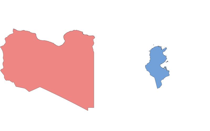 Libya vs. Tunisia: A Geographical Comparison