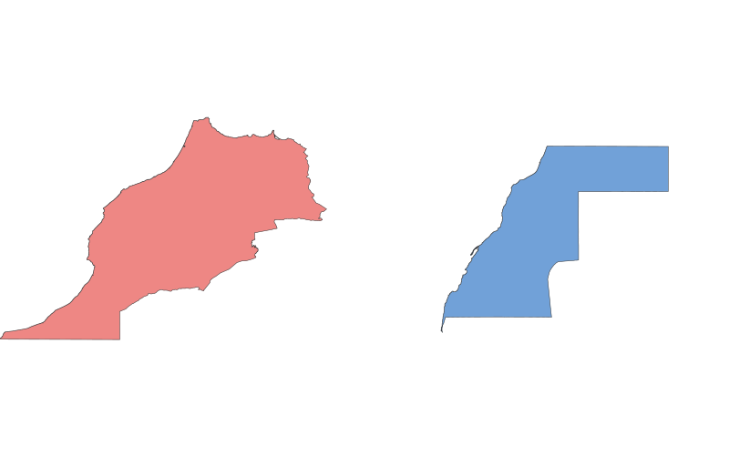 Morocco vs. Western Sahara: A Geographical Comparison