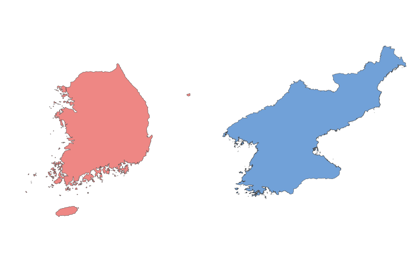 South Korea vs. North Korea: A Geographical Comparison