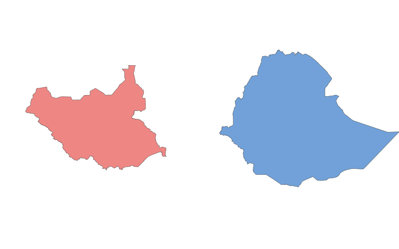 South Sudan vs. Ethiopia: A Geographical Comparison