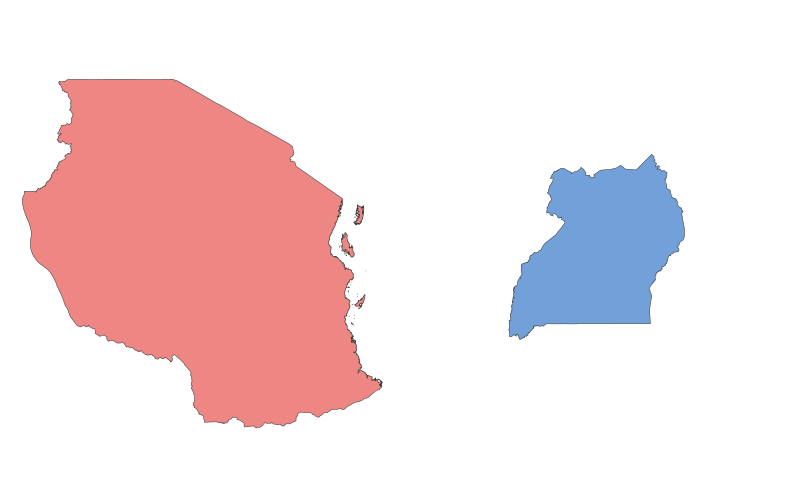Tanzania vs. Uganda: A Geographical Comparison
